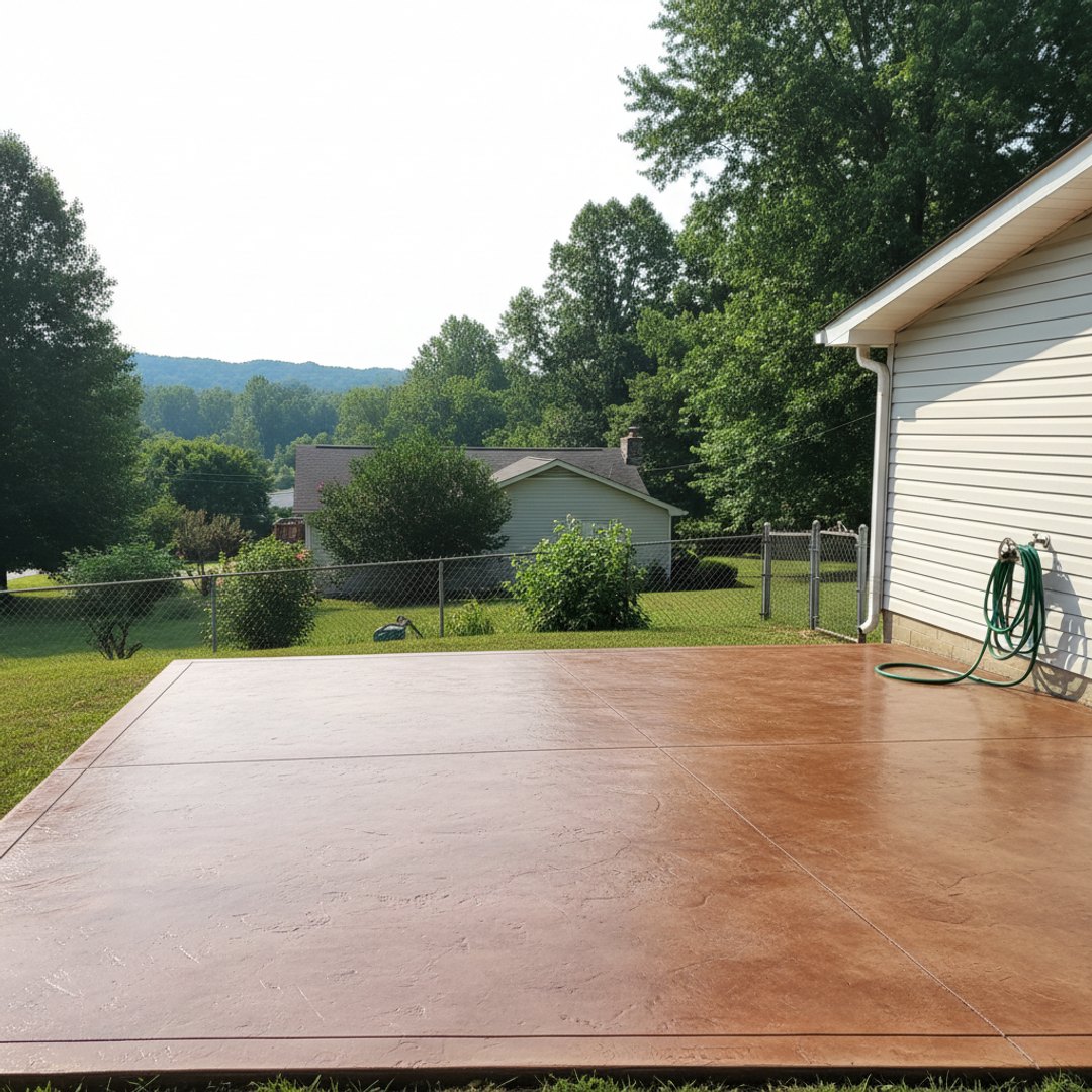 Concrete Pool Decks completed by Allied Concrete Solutions in Garner, NC