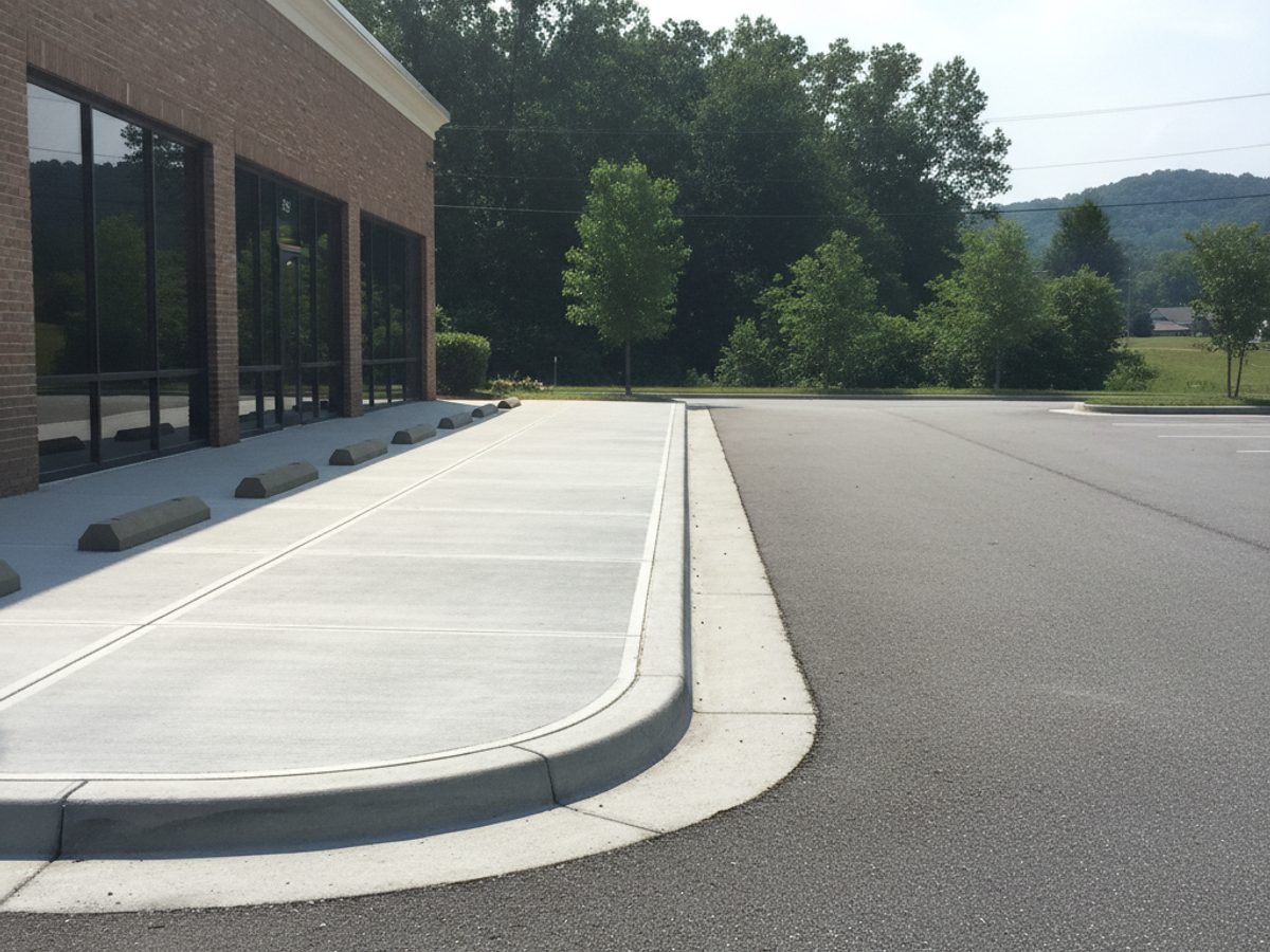 Concrete Resurfacing completed by Allied Concrete Solutions in Knightdale, NC